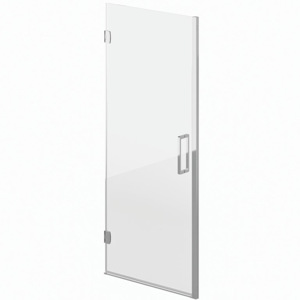 Aquadart Venturi 10 800mm Black Single Shower Door (1)