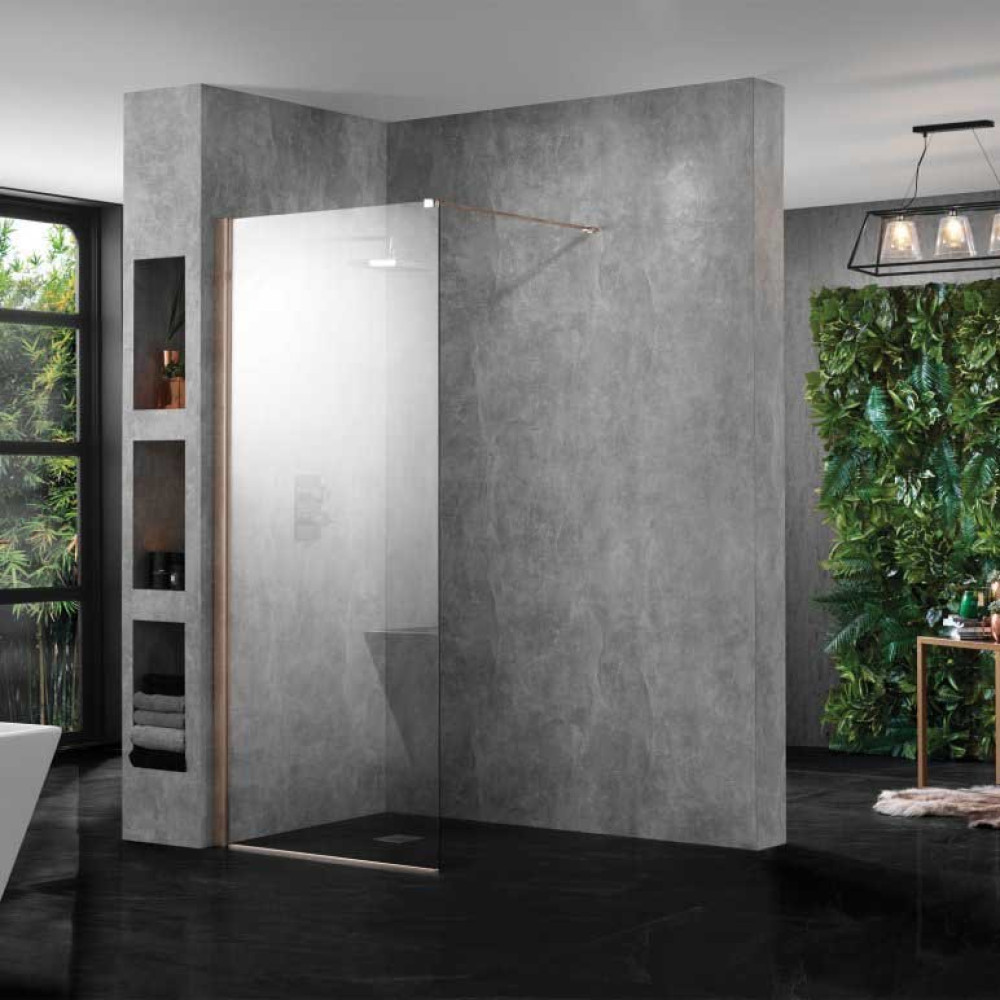 Aquadart Wetroom 10 Wetroom Shower Panel 700mm