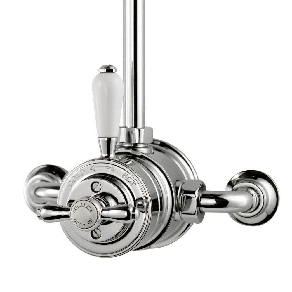 Aqualisa Aquatique Thermo Chrome Exposed Shower Valve