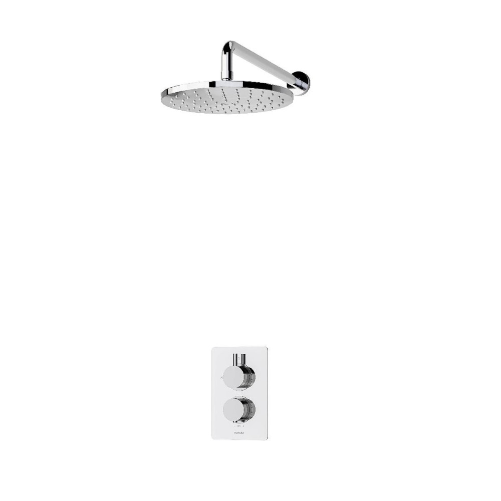 Aqualisa Dream Thermostatic Shower with Wall Fixed Head - Round