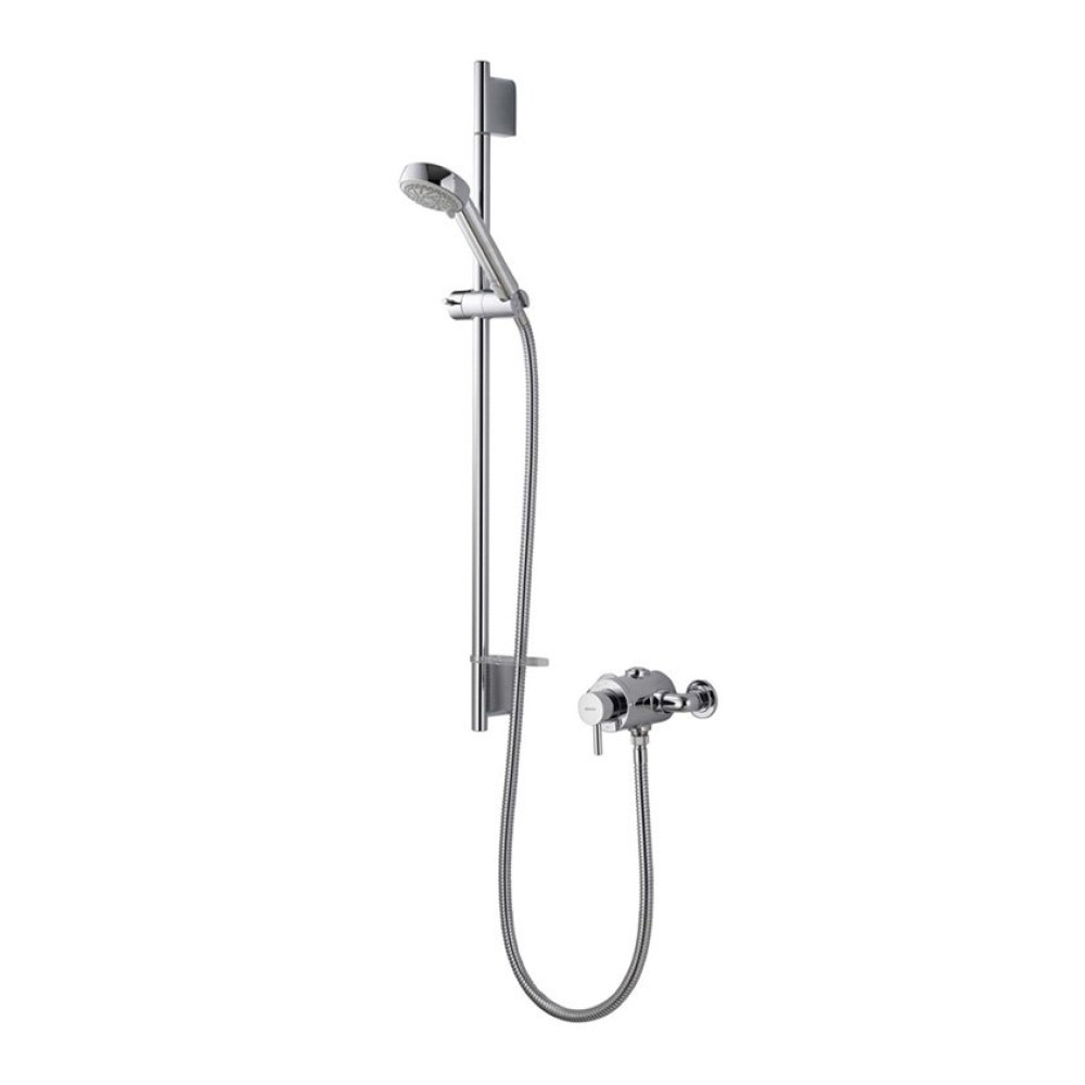 Aqualisa Siren Exposed Shower with Adjustable 90mm Harmony Head