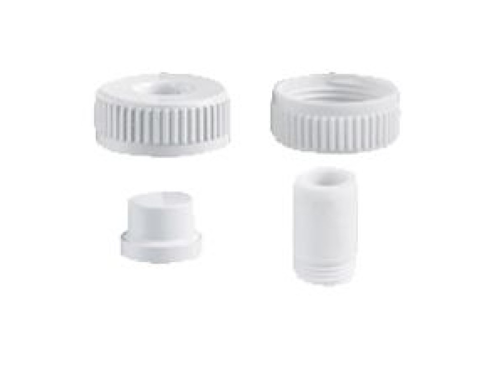 22mm Outlet and Blanking Plug Kit - White