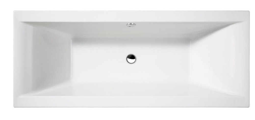 Asselby Square Double Ended 1800 x 800mm Bath