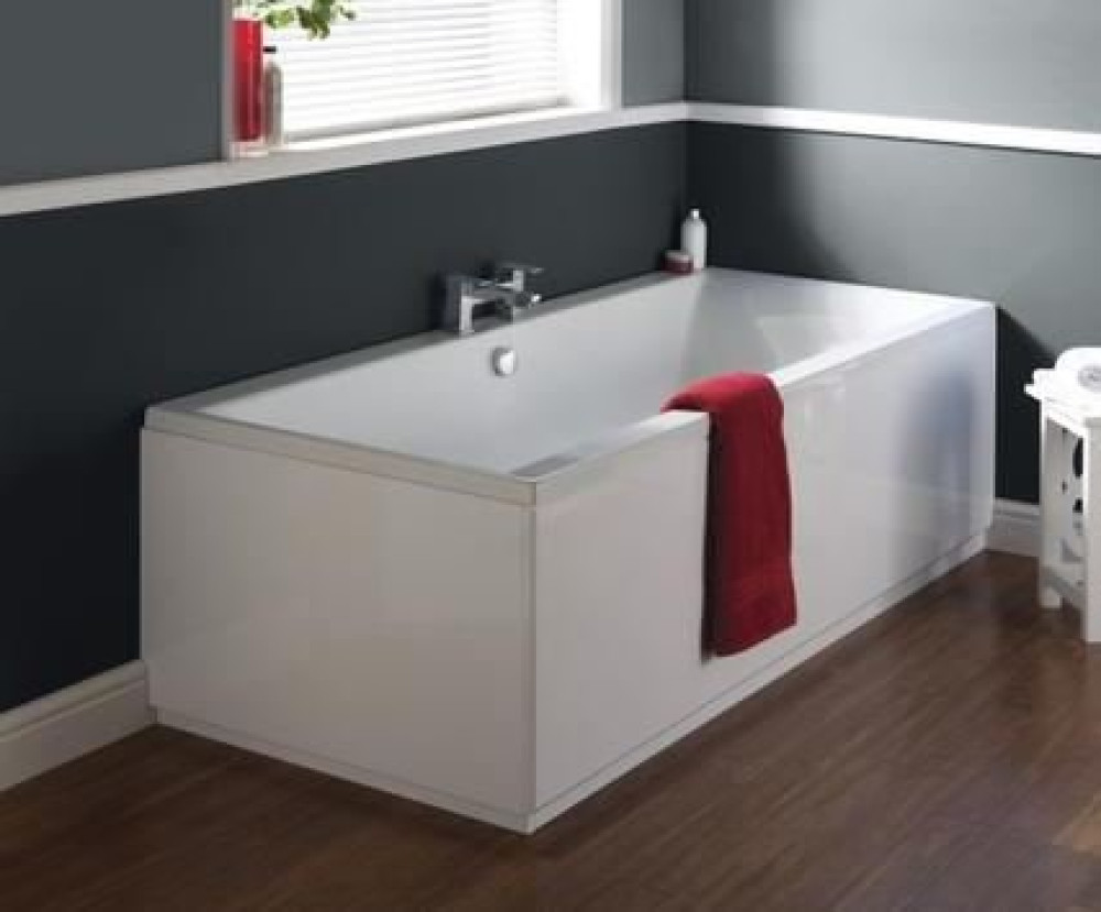 Asselby Square Double Ended 1700 x 700mm Bath
