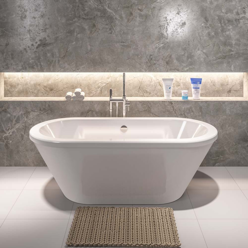 Beaufort Humber 1800mm Freestanding Bath Lifestyle