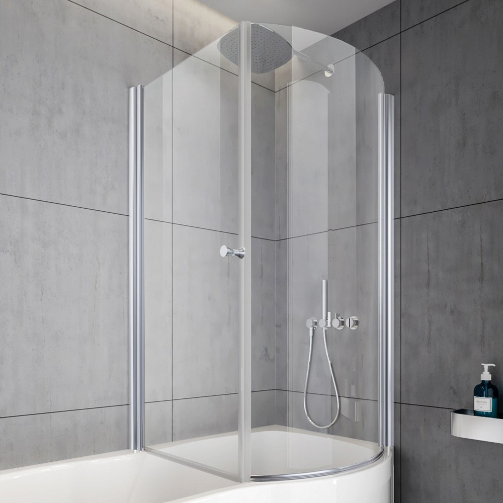 Beaufort Pivot Door Bath Screen Type 1 Right Handed