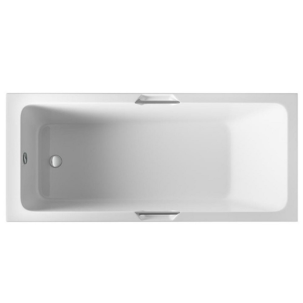 Beaufort Portland 1600 x 700mm Low Level Single Ended Twin Grip Bath