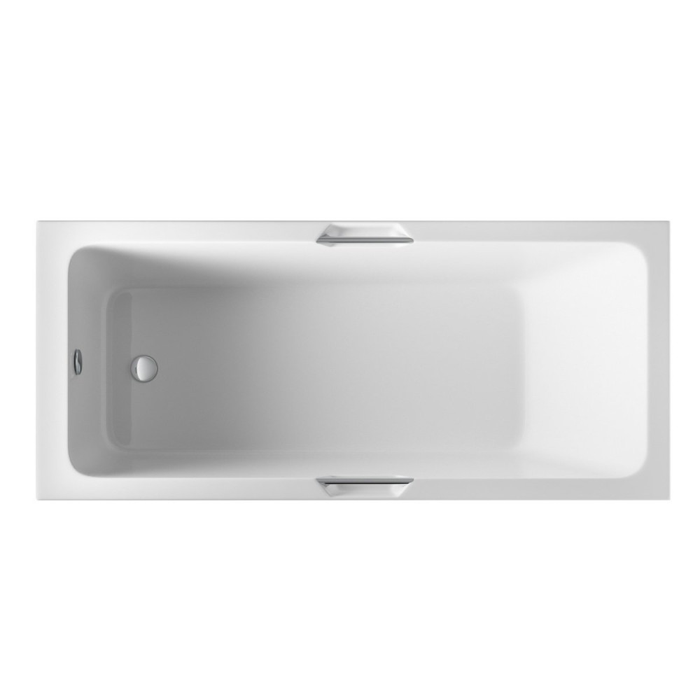 Beaufort Portland 1750 x 750mm Single Ended Twin Grip Bath