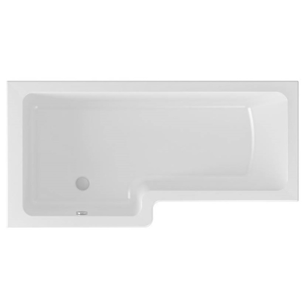 Beaufort Portland 1700 x 850mm L Shaped Bath Left Handed