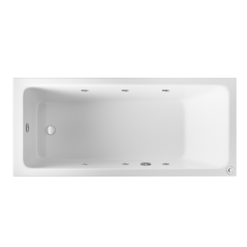 Beaufortè Portland 1700 x 750mm 6 Jet Whirlpool Single Ended Bath