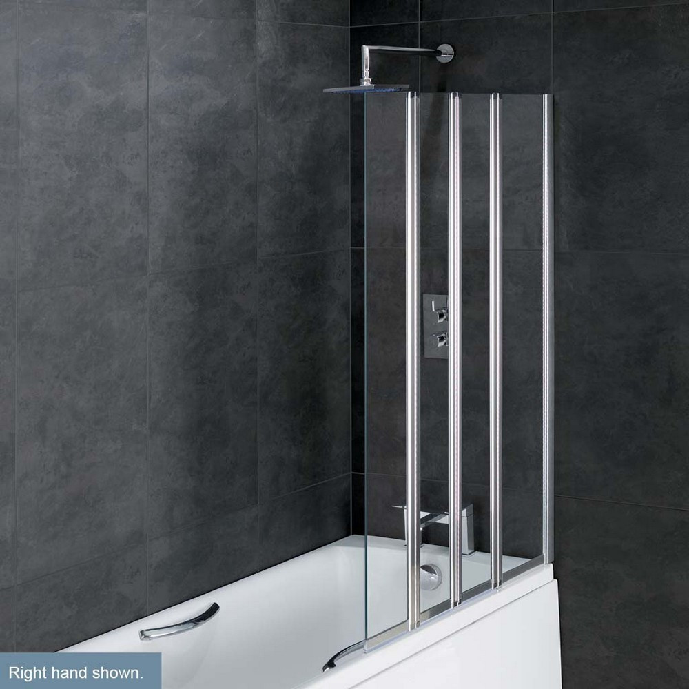 Beaufort Volente 1 Fixed & 3 Folding Right Hand 1000mm Bath Panel