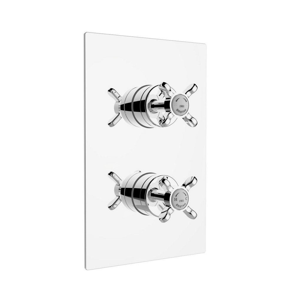 N2 SHCDIV C Bristan 1901 Dual Control Thermostatic Shower Valve with Two Outlet Diverter