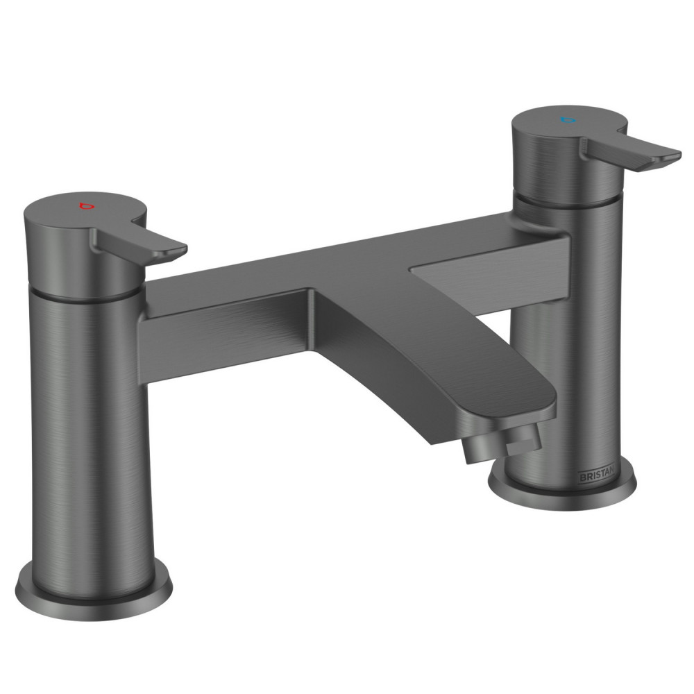 Bristan Apelo Bath Filler in Gunmetal
