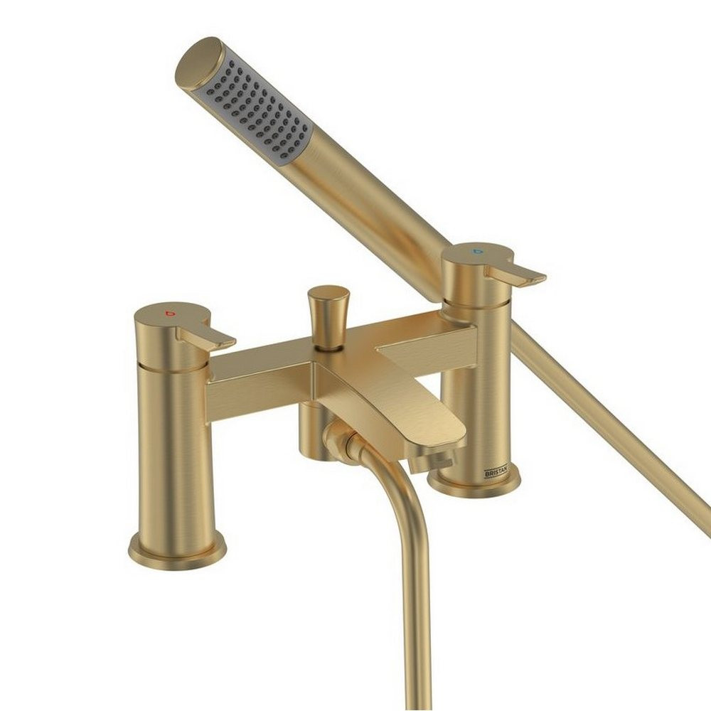 Bristan Apelo Bath Shower Mixer in Brushed Brass (1)