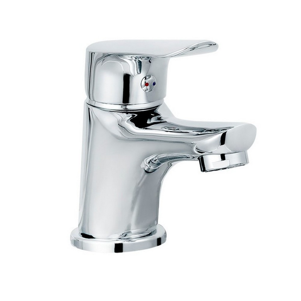 Bristan Aster Basin Mixer with Clicker Waste Chrome