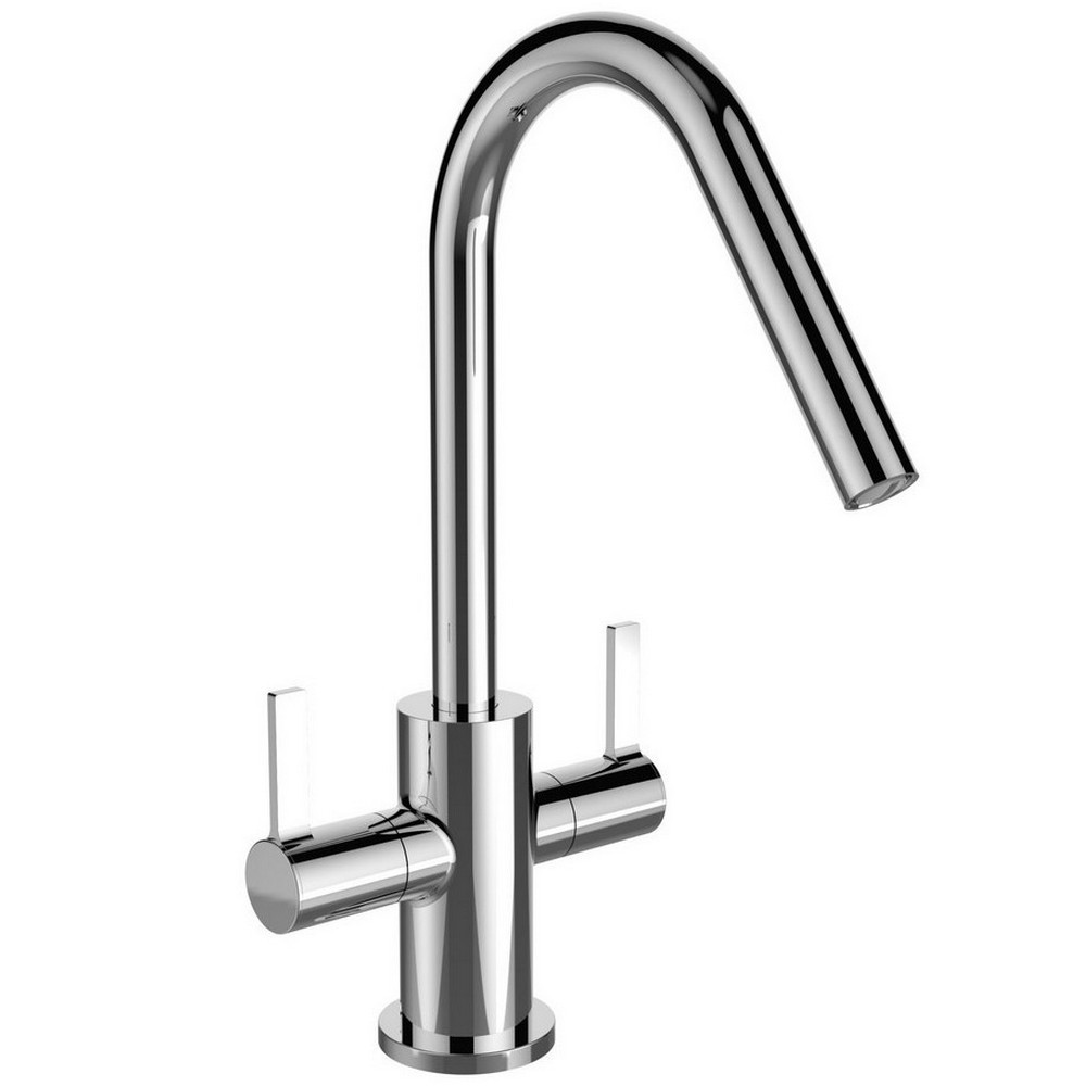 Bristan Cashew Easy fit Twin Lever Sink Mixer (1)