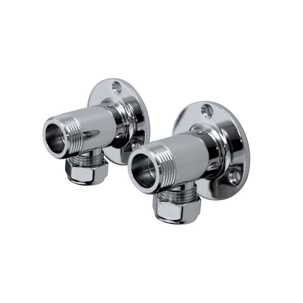 Bristan Chrome Surface Mounted Pipework Fittings