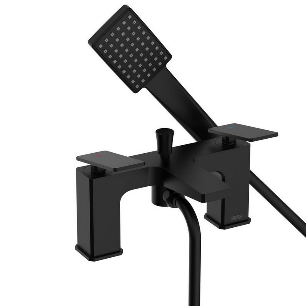 Bristan Delgado Bath Shower Mixer in Black