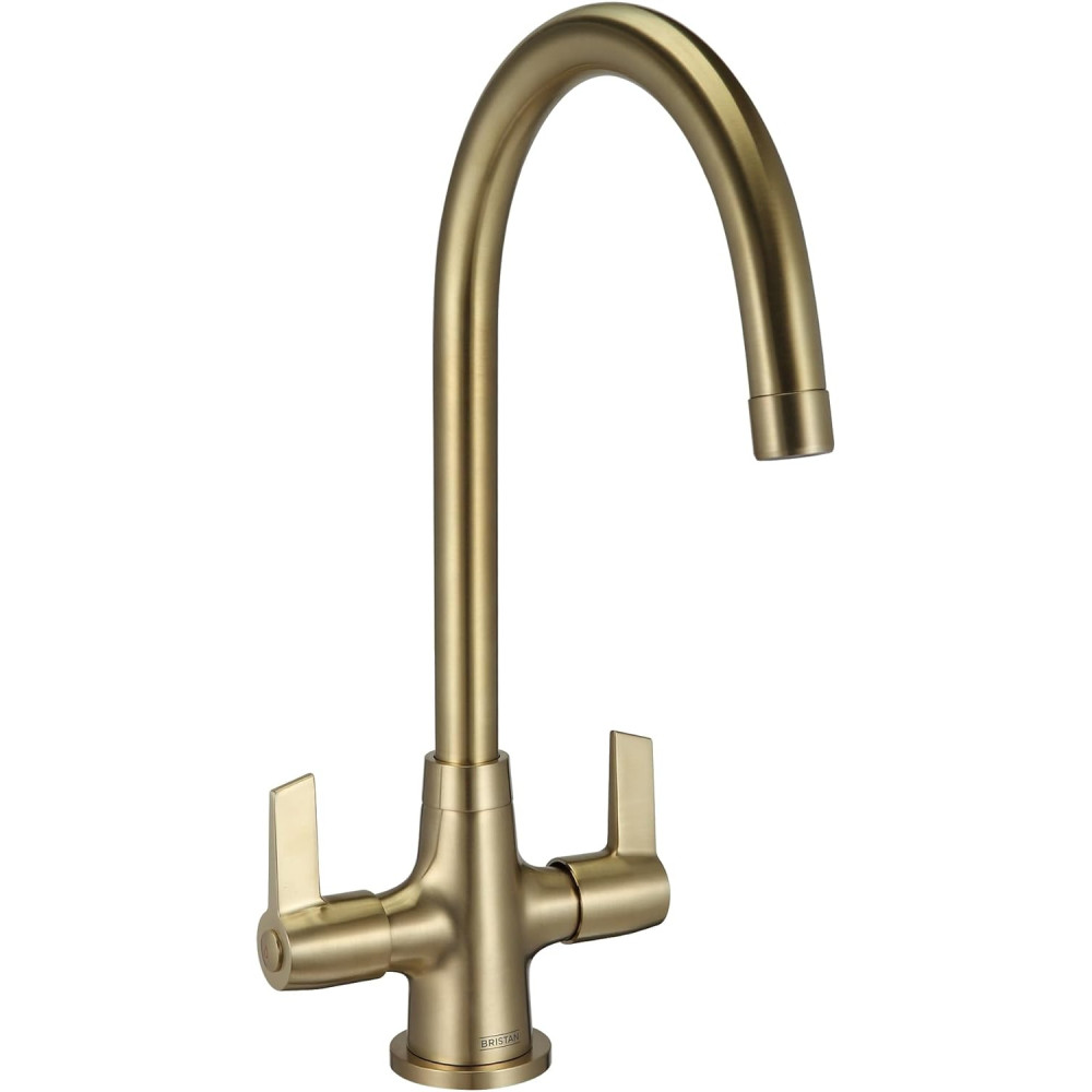 Bristan Echo Brushed Brass Easy Fit Mono Sink Mixer