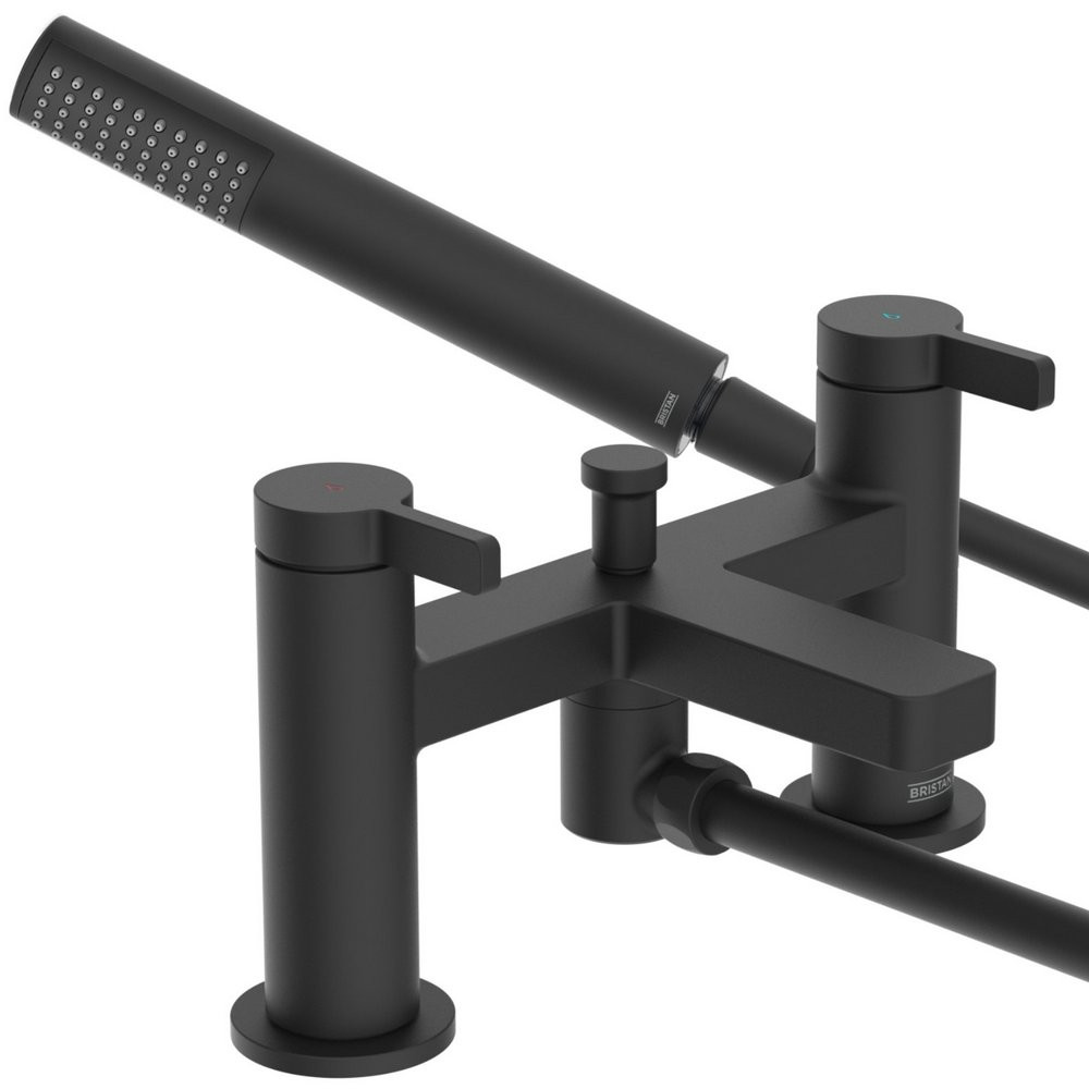 Bristan Elevar Black Bath Shower Mixer