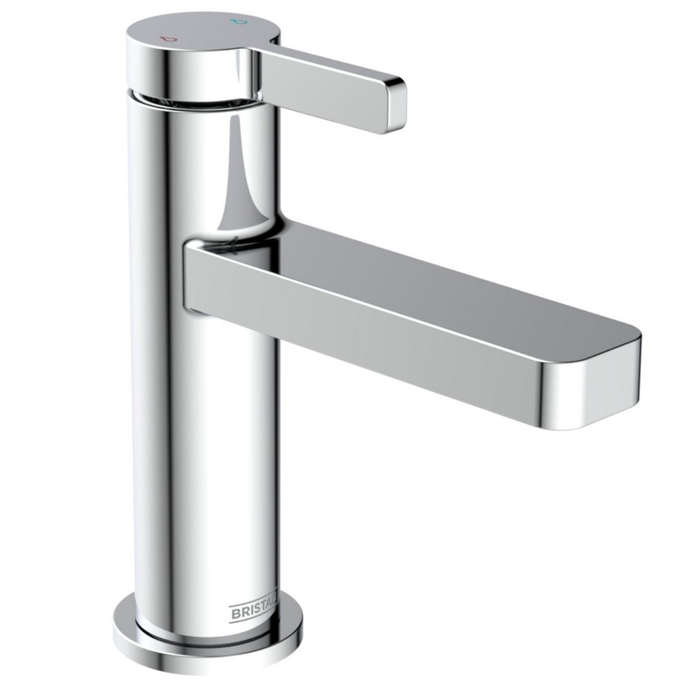 Bristan Elevar Chrome Basin Mixer with Clicker Waste