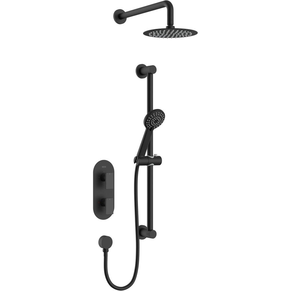 Bristan Frammento Concealed Shower Pack in Black