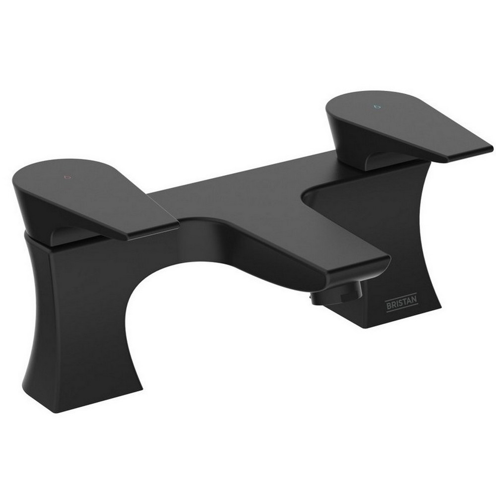 Bristan Hourglass Bath Filler Tap Black