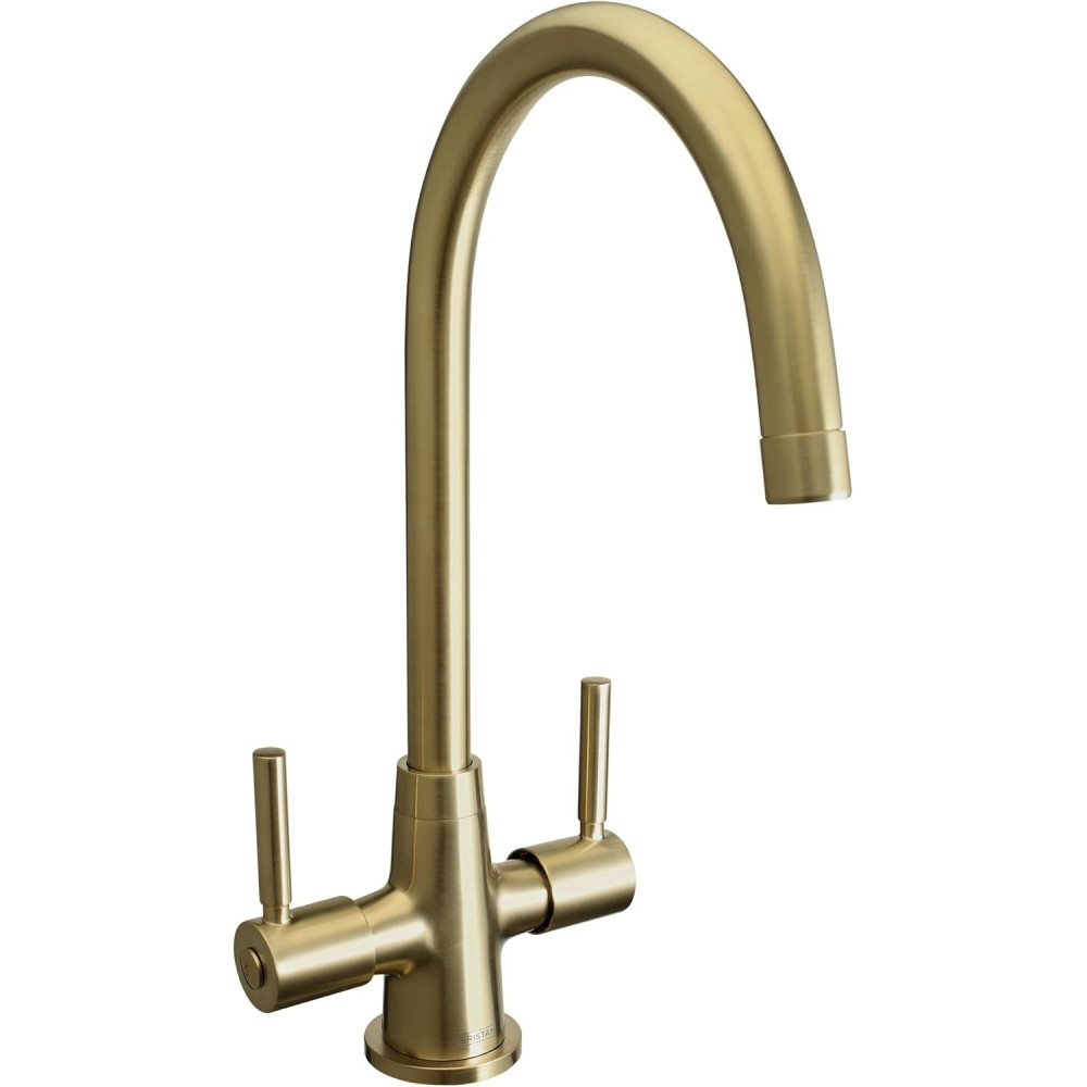 Bristan Monza Monobloc Easy Fit Brushed Brass Sink Mixer