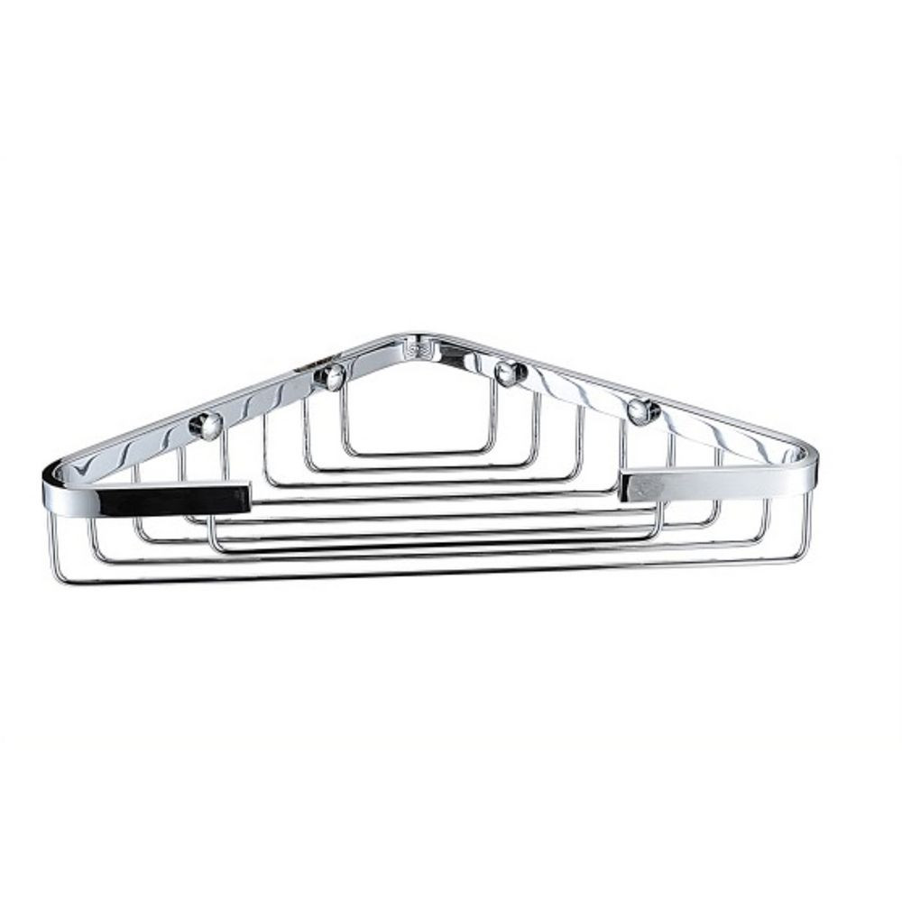 Bristan Open Front Corner Fixed Wire Basket