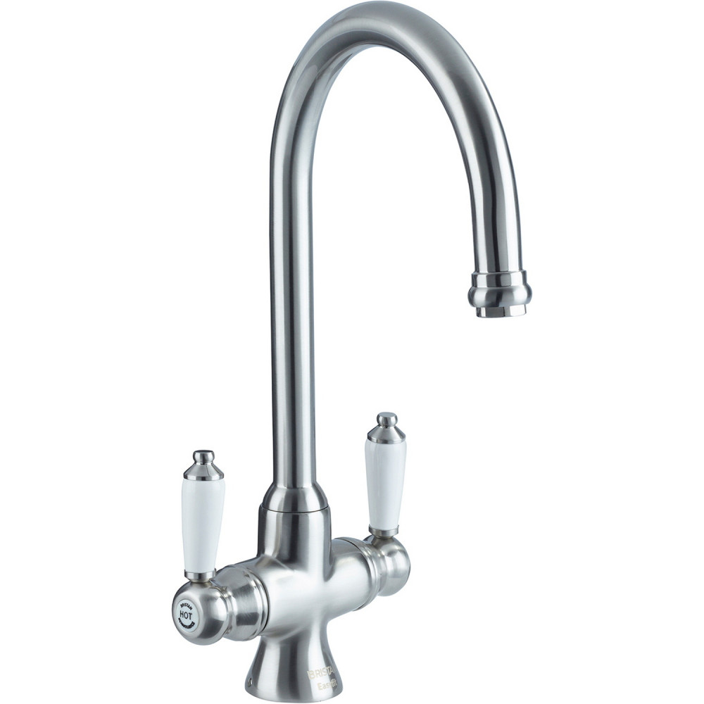 Bristan Renaissance Easyfit Sinker Mixer in Brushed Nickel