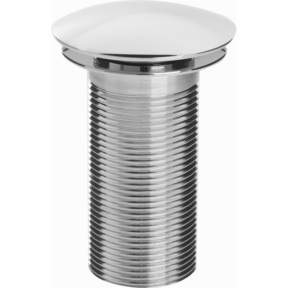 Bristan Round Clicker Basin Waste Unslotted - Chrome