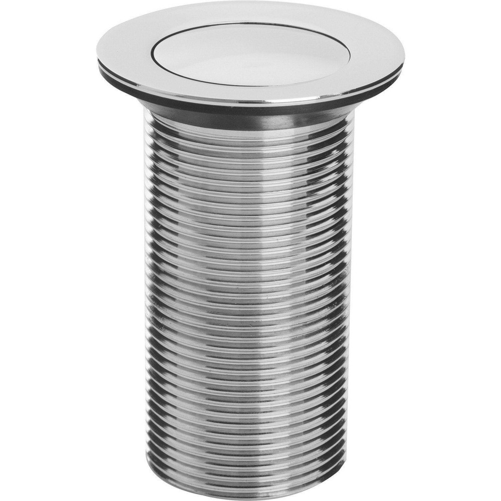 Bristan Round Push Clicker Basin Waste Unslotted Chrome