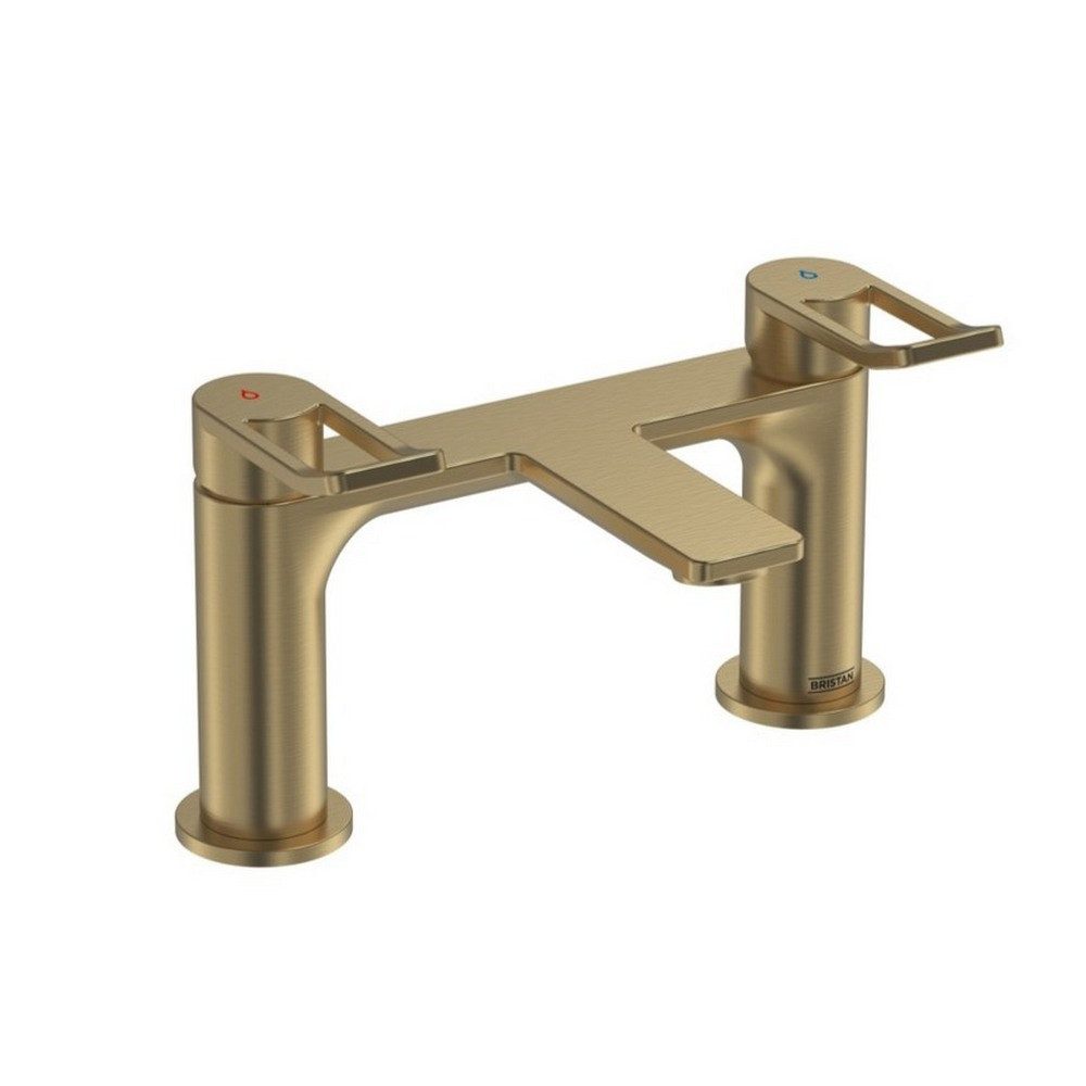Bristan Saffron Bath Filler in Brushed Brass