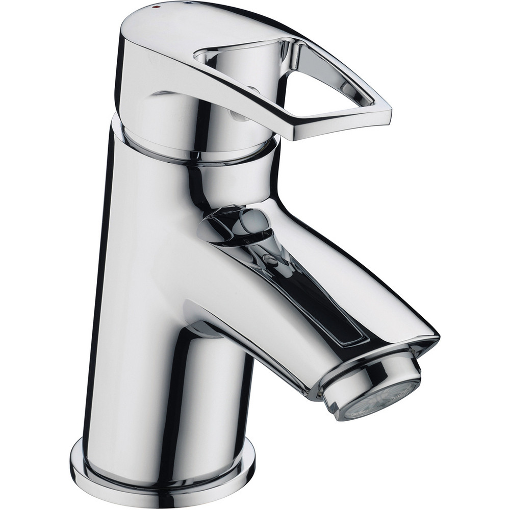 Bristan Smile Basin Mixer with Clicker Waste Chrome
