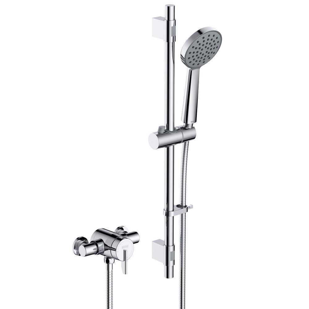 Bristan Sonique3 Thermostatic Chrome Exposed Shower