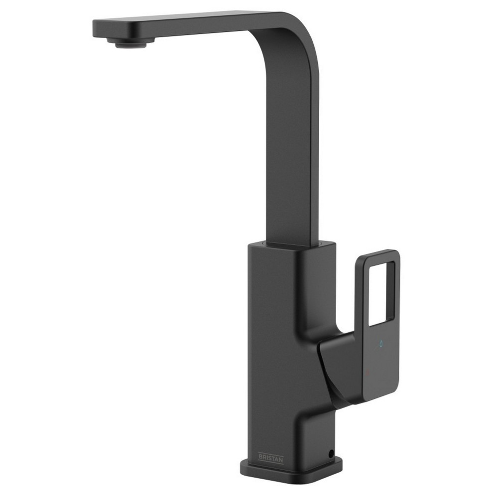 Bristan Spruce Easyfit Kitchen Sink Mixer in Black