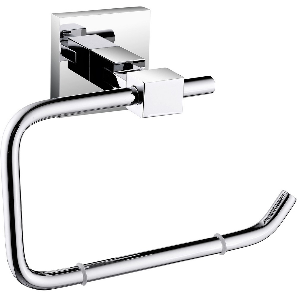 Bristan Square Chrome Toilet Roll Holder (1)
