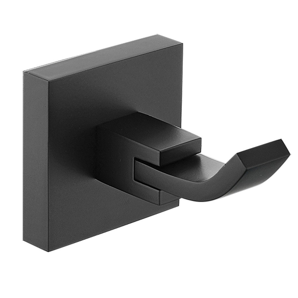 Bristan Square Robe Hook Black