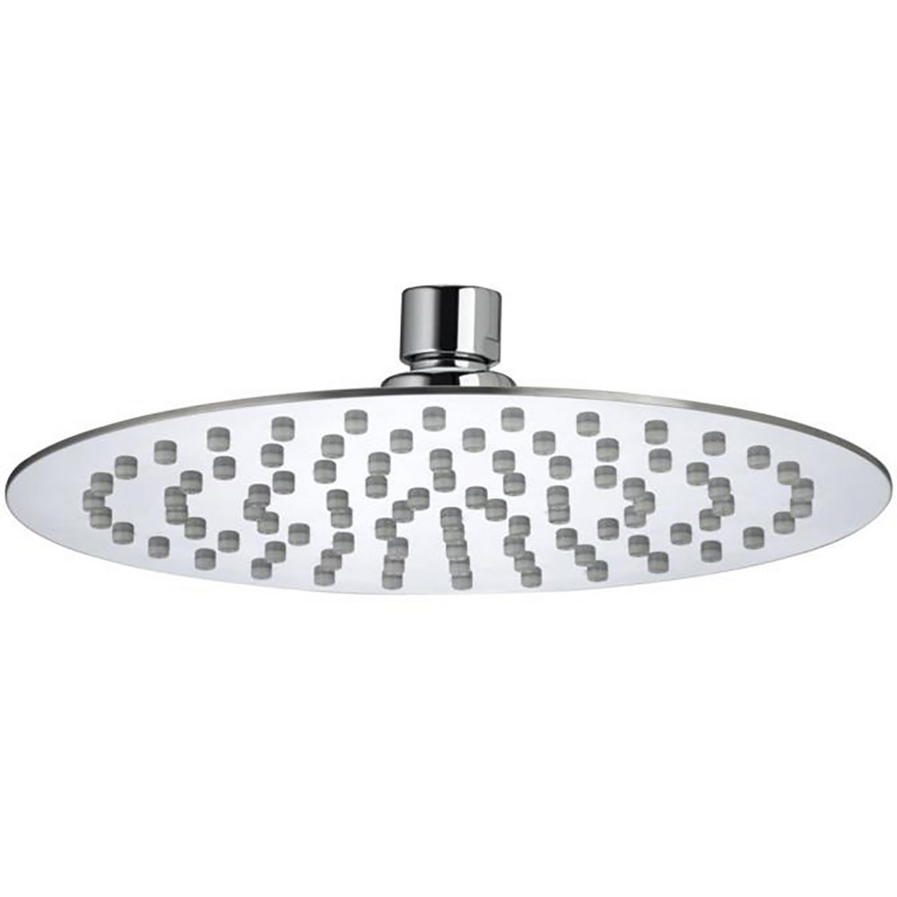 Bristan Stainless Steel Slimline 200mm Round Fixed Shower Head
