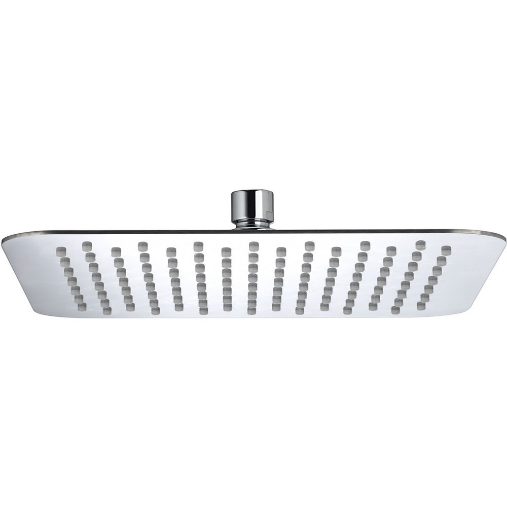 Bristan Stainless Steel Slimline 250mm Square Fixed Shower Head