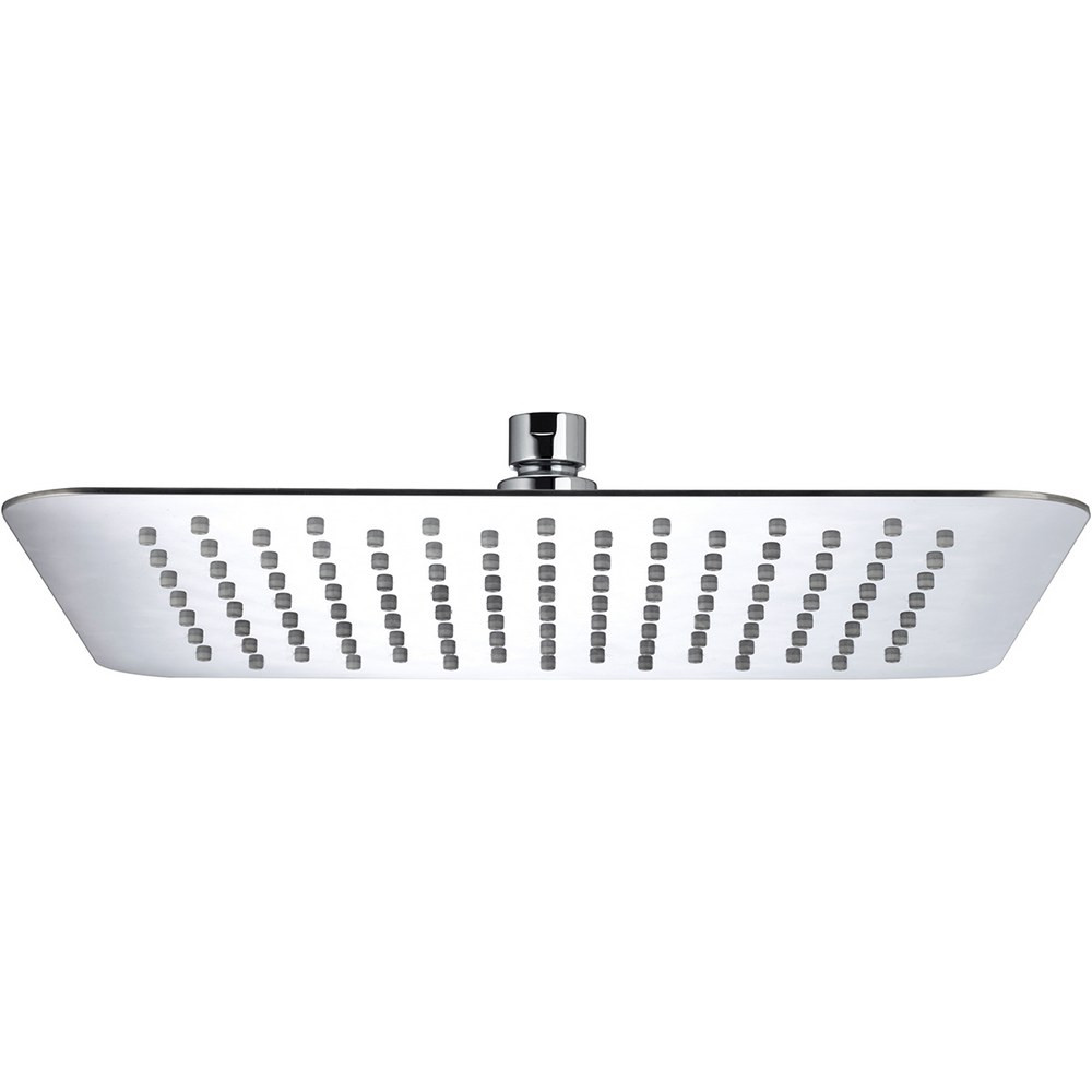 Bristan Stainless Steel Slimline 300mm Square Fixed Shower Head
