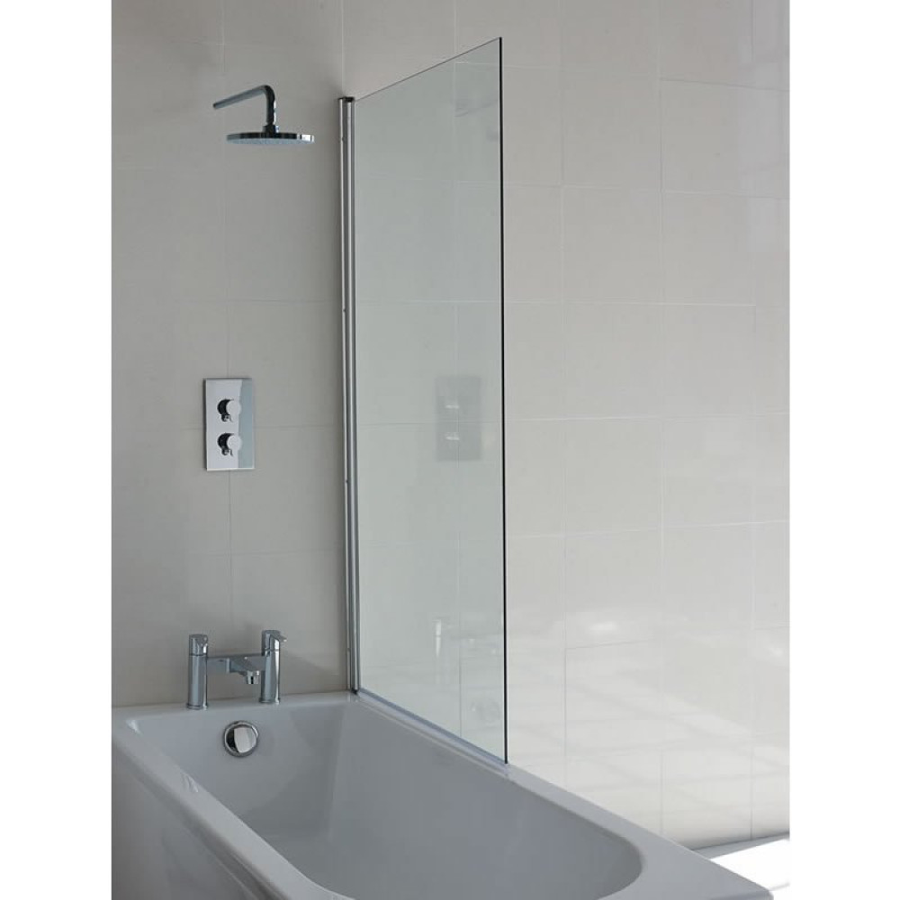 Britton 850mm x 1450mm Single Panel Bath Screen