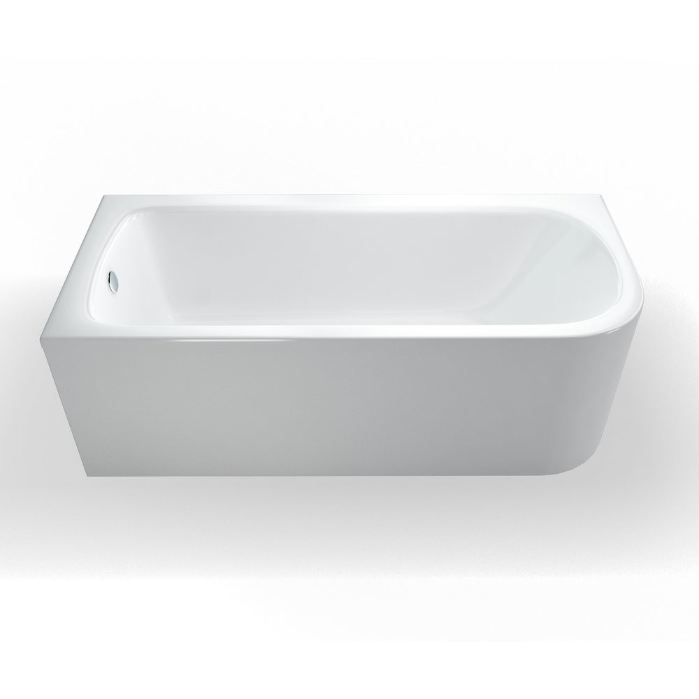 Britton ClearGreen R38 Viride 1700mm x 750mm Left Hand Offset Bath (1)