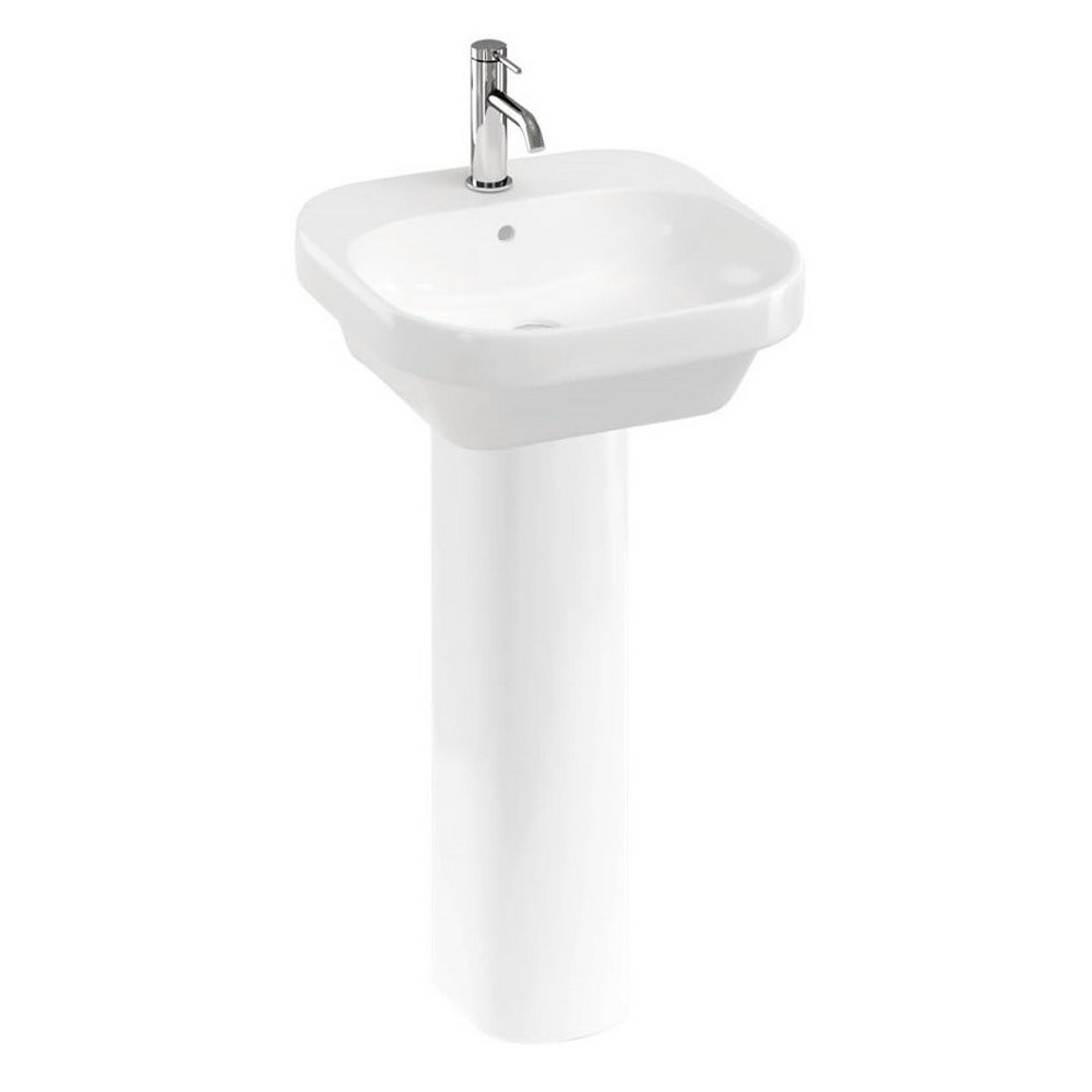 Britton Curve2 450mm Basin with Pedestal