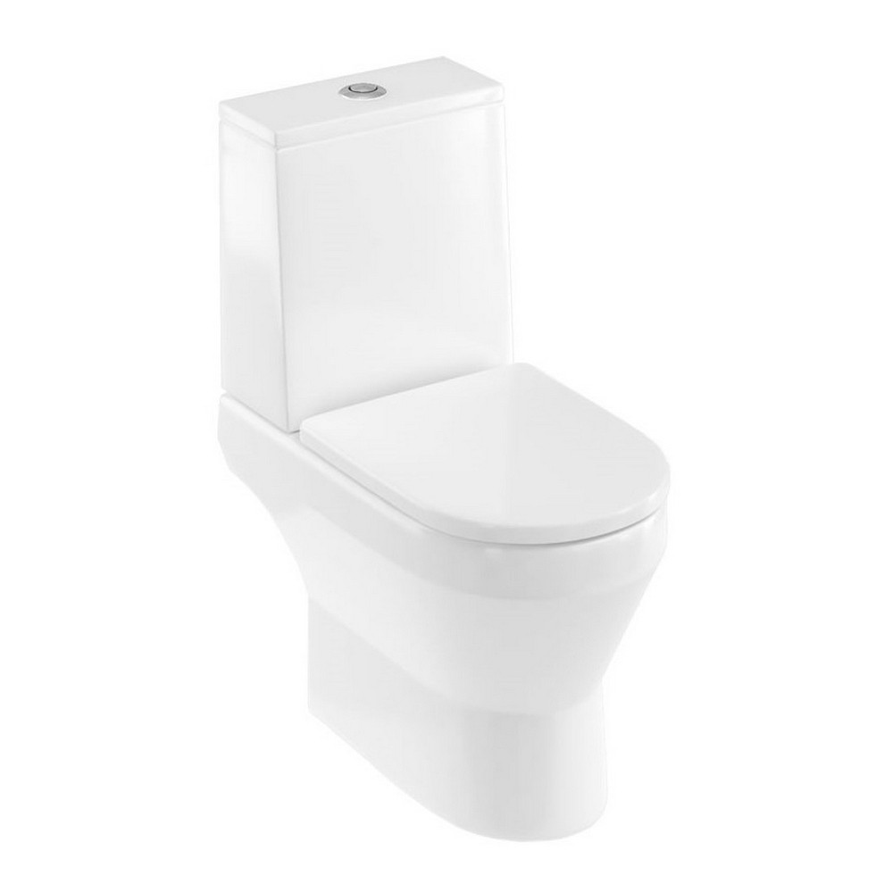 Britton Curve2 Rimless Open Back Close Coupled WC and Cistern