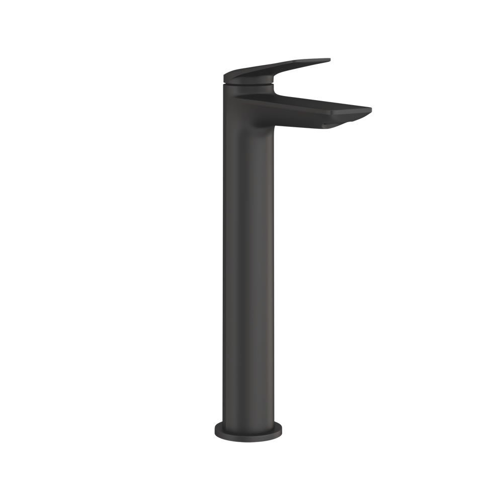 Britton Greenwich Tall Basin Mixer Matt Black