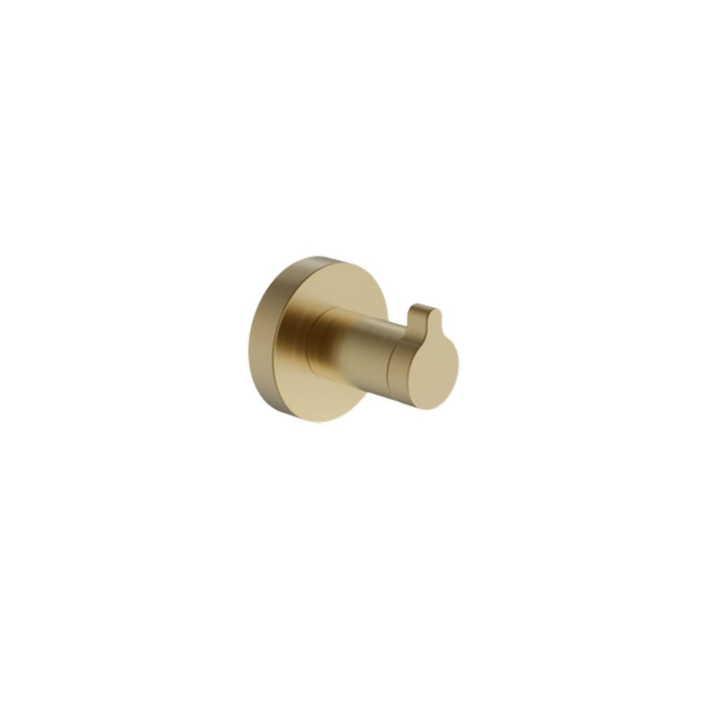 Britton Hoxton 2.0 Brushed Brass Robe Hook