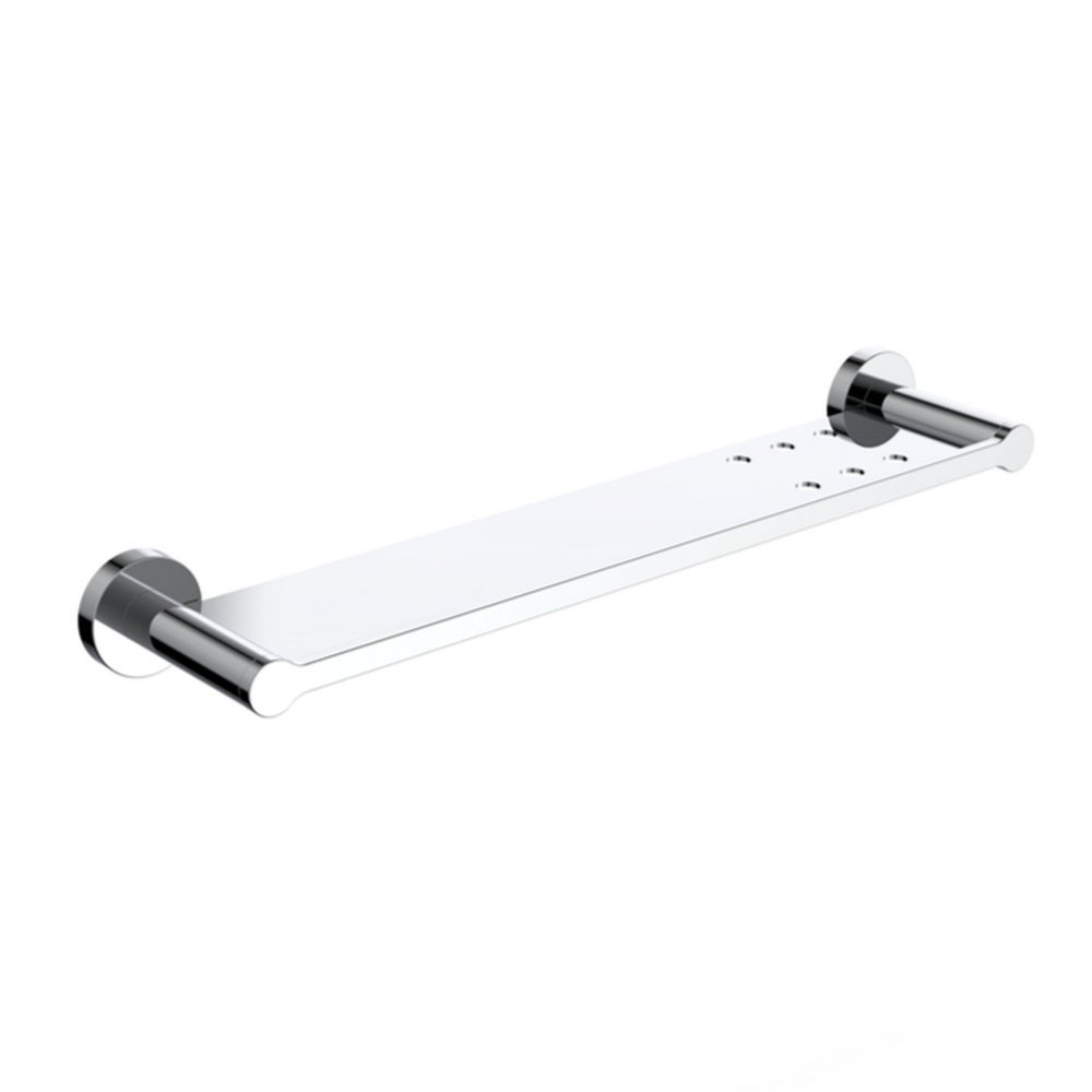 Britton Hoxton 2.0 Chrome Bathroom Shelf