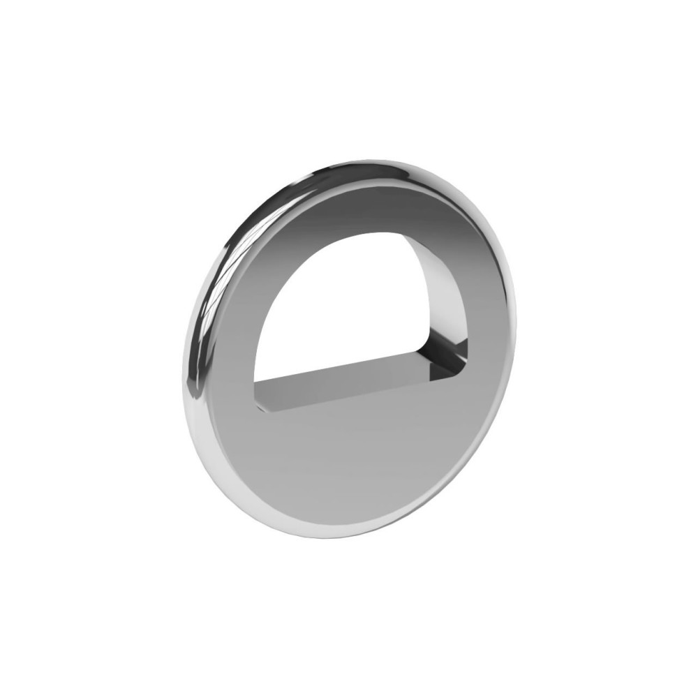 Britton Hoxton Chrome Plated Overflow Ring