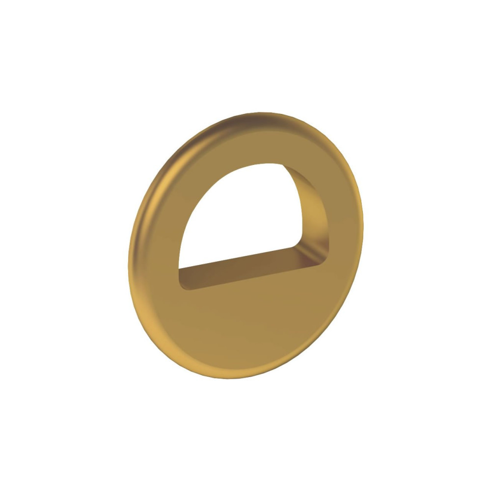 Britton Hoxton Matt Black Plated Overflow Ring